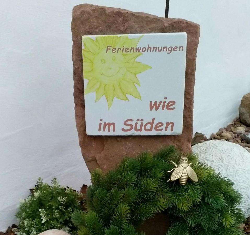 Ferienwohnungen Wie Im Sueden Großostheim Eksteriør bilde